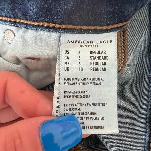 Blue American Eagle jeans - Picture 3 of 3
